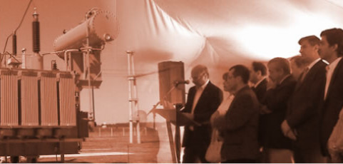 Inauguración Transformador Eléctrico