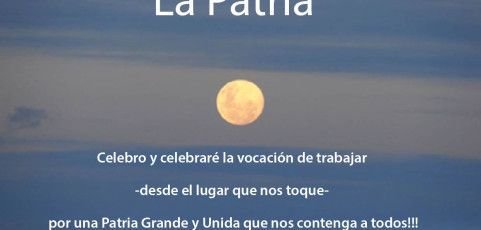 La Patria por Soledad Urtubey (Salta, Argentina)